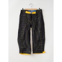 OHDD - Pantacourt noir en lin - Femme - Taille W26 - Modz