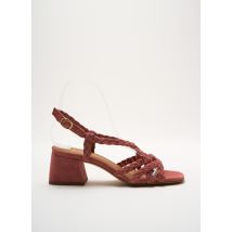 RIVECOUR - Sandales/Nu pieds rose en cuir - Femme - Taille 37 - Modz