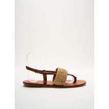 VANESSA BRUNO - Tongs marron en autre matiere - Femme - Taille 41 - Modz