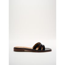 BOBBIES - Mules/Sabots noir en cuir - Femme - Taille 36 - Modz