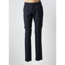 CHROM MEN - Pantalon droit bleu en laine - Homme - Taille 52 - Modz