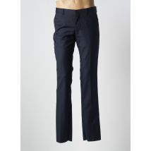 CHROM MEN - Pantalon droit bleu en laine - Homme - Taille 42 - Modz