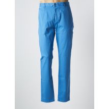 HERO SEVEN - Pantalon chino bleu fonce en coton - Homme - Taille W38 - Modz