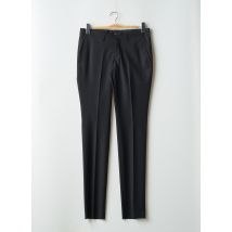 CHROM - Pantalon droit noir en laine - Homme - Taille 40 - Modz