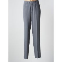 LOLA - Pantalon droit gris en polyester - Femme - Taille 44 - Modz