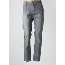 MAY&JUNE - Pantalon slim gris en coton - Femme - Taille W34 - Modz