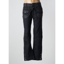 ET COMPAGNIE - Pantalon droit noir en coton - Femme - Taille 38 - Modz