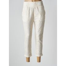 MUSE OF LOVE - Pantalon 7/8 beige en coton - Femme - Taille 36 - Modz
