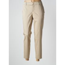 SET - Pantalon 7/8 beige en coton - Femme - Taille 38 - Modz