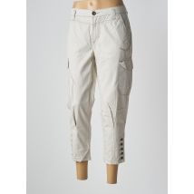 FREEMAN T.PORTER - Pantalon 7/8 gris en coton - Femme - Taille W29 - Modz
