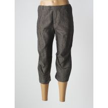 ONE STEP - Pantacourt gris en coton - Femme - Taille 38 - Modz