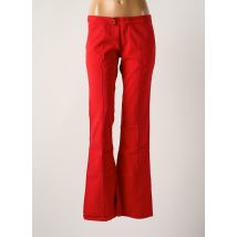 CIMARRON - Jeans coupe droite rouge en coton - Femme - Taille TU - Modz