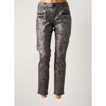 CORLEONE - Pantalon slim gris en coton - Femme - Taille W32 - Modz