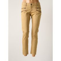 CORLEONE - Jeans coupe slim beige en coton - Femme - Taille W31 - Modz