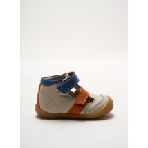 MOD8 - Bottillons beige en cuir - Garçon - Taille 18 - Modz