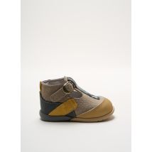 BABYBOTTE - Bottillons jaune en cuir - Garçon - Taille 18 - Modz