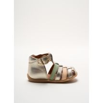 BELLAMY - Sandales/Nu pieds or en cuir - Fille - Taille 18 - Modz