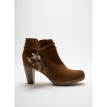 REQINS - Bottines/Boots marron en cuir - Femme - Taille 41 - Modz