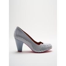 CRISTOFOLI - Escarpins argent en cuir - Femme - Taille 36 - Modz