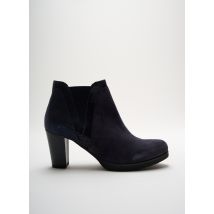 REQINS - Bottines/Boots bleu en cuir - Femme - Taille 40 - Modz