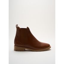 RIVECOUR - Bottines/Boots marron en cuir - Femme - Taille 36 - Modz