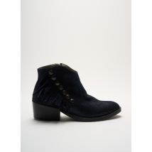 SEE YOU JANE - Bottines/Boots bleu en cuir - Femme - Taille 36 - Modz