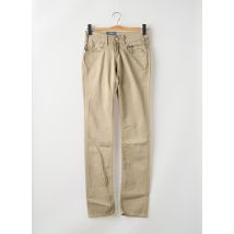LEVIS - Pantalon slim beige en coton - Femme - Taille TU - Modz