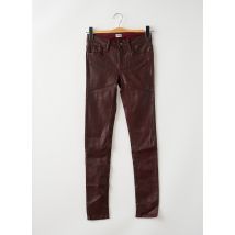 REIKO - Pantalon slim rouge en tencel - Femme - Taille W24 - Modz