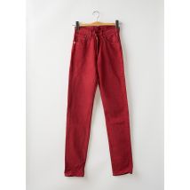 LEVIS - Jean coupe Mom rouge en coton - Femme - Taille TU - Modz