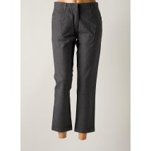MY PANTS - Pantalon 7/8 gris en coton - Femme - Taille 36 - Modz