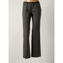 MY PANTS - Pantalon droit gris en coton - Femme - Taille 40 - Modz