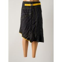 OHDD - Jupe mi-longue noir en lin - Femme - Taille W32 - Modz