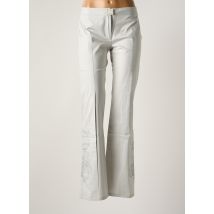 OHDD - Pantalon droit gris en coton - Femme - Taille 42 - Modz