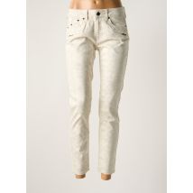 CORLEONE - Pantalon 7/8 beige en coton - Femme - Taille W28 - Modz