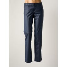 LOLA - Pantalon droit bleu en polyester - Femme - Taille 42 - Modz