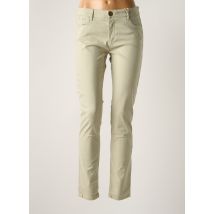 MAYJUNE - Pantalon slim beige en lyocell - Femme - Taille W31 - Modz