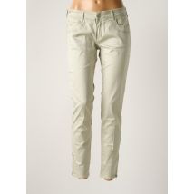 NFY - Pantalon slim beige en coton - Femme - Taille W31 - Modz