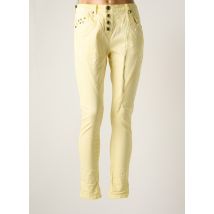 CIRCLE OF TRUST - Pantalon slim jaune en coton - Femme - Taille W27 - Modz