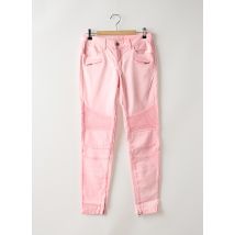 CORLEONE - Pantalon slim rose en coton - Femme - Taille W26 - Modz