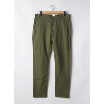 FARAH - Pantalon droit vert en coton - Homme - Taille TU - Modz