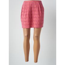 BRIGITTE BARDOT - Jupe courte rose en coton - Femme - Taille 38 - Modz