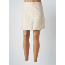 GRACE & MILA - Jupe courte beige en coton - Femme - Taille 40 - Modz