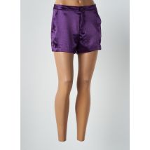 OBEY - Short violet en polyester - Femme - Taille W26 - Modz