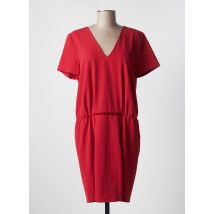 LUUCA - Robe mi-longue rouge en polyester - Femme - Taille 40 - Modz