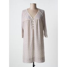 MAISON SCOTCH - Robe mi-longue beige en polyester - Femme - Taille 36 - Modz