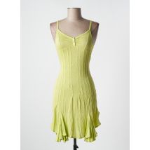 ET COMPAGNIE - Robe courte vert en viscose - Femme - Taille 38 - Modz