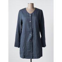 LOLA - Tunique manches longues bleu en viscose - Femme - Taille 38 - Modz