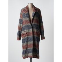 HOD - Manteau long rouge en coton - Femme - Taille 38 - Modz