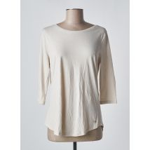 DES PETITS HAUTS - T-shirt beige en coton - Femme - Taille 40 - Modz