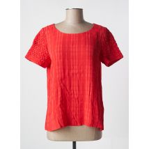 IDANO - Blouse rouge en viscose - Femme - Taille 36 - Modz